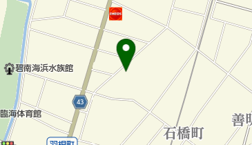 愛三堂鍼灸院の地図画像