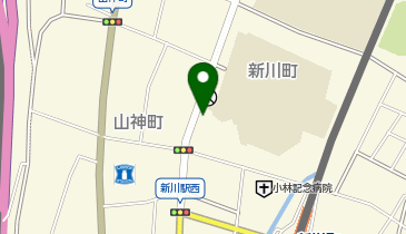 ヘアーサロンGinzaの地図画像