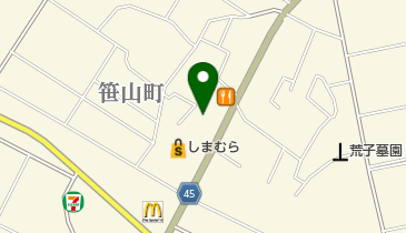 へあーさろんほんだの地図画像