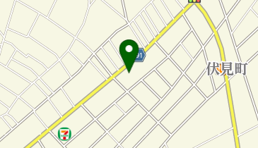 とらや伏見店の地図画像