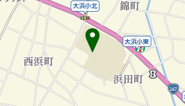 大浜児童クラブの地図画像