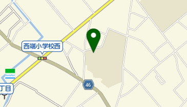 西端児童クラブの地図画像