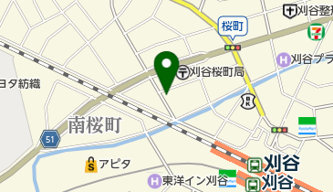 いわ園刈谷本店の地図画像