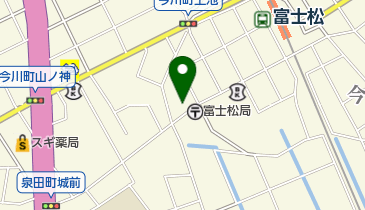 たつみ電気商会の地図画像