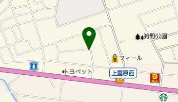 小川学園の地図画像