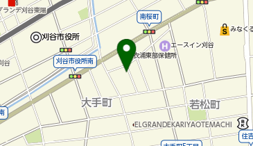 岩瀬合名会社の地図画像