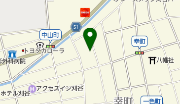 有限会社サイワイ自動車整備の地図画像