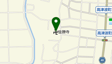 金勝寺の地図画像