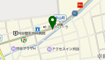 松屋の地図画像