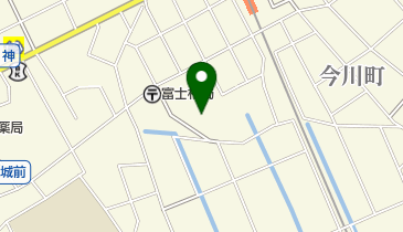 今川八幡社の地図画像