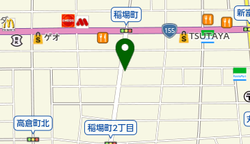 霜出接骨院の地図画像