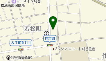 ひまわり動物病院の地図画像