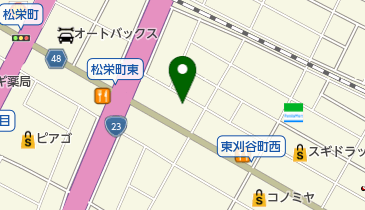 パチンコ・ナンバーワン 東刈谷店の地図画像