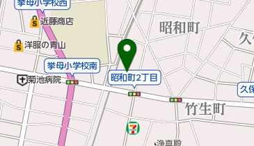 宮地治療院の地図画像
