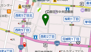 甲州屋の地図画像