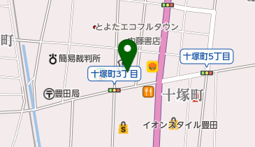 赤ぴーまんトランクルーム豊田イオンすぐそばの地図画像