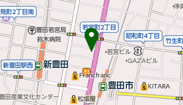 日本板硝子株式会社豊田営業所の地図画像