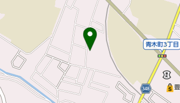 青木5ふれあい会館の地図画像