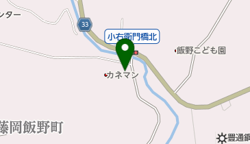 飯野公民館の地図画像