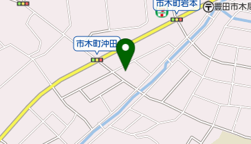 市木町第一区民会館の地図画像