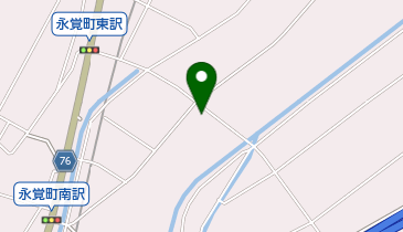 永覚町公民館の地図画像