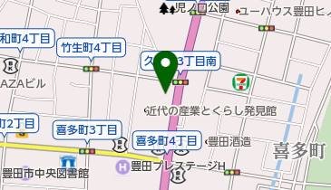 アミティーイングリッシュスクール豊田校の地図画像