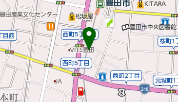 バレエブランの地図画像
