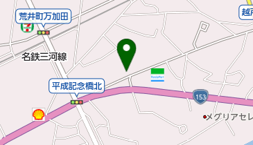 畔柳おみこし製造販売の地図画像