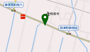 貝津金物店の地図画像