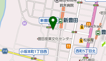 漢方の三浦の地図画像