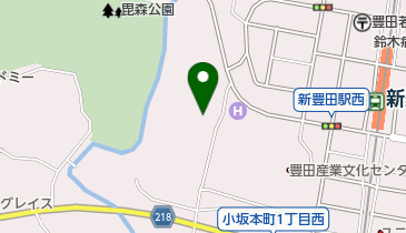 弘法院豊田稲荷真言宗の地図画像