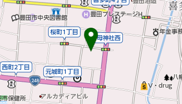 そぶ川屋の地図画像