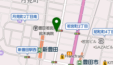 シーボン.フェイシャリストサロン豊田店の地図画像