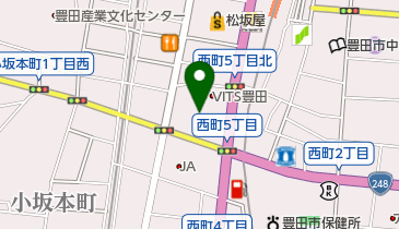 メナード化粧品ビッツ(VITS)店の地図画像
