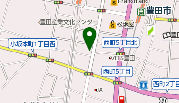 吉田屋の地図画像