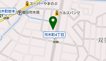 豊田地質調査株式会社の地図画像