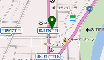株式会社末岡商店梅坪店の地図画像