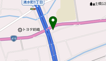 久與自動車の地図画像