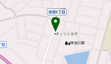 ネッツトヨタ中部株式会社 美里店の地図画像