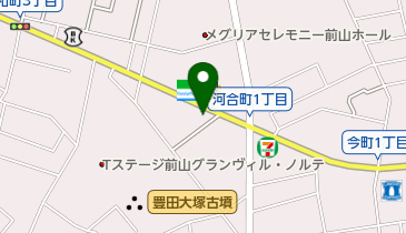 有限会社八木自動車の地図画像