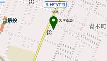 中部化成株式会社の地図画像