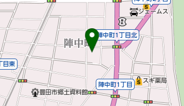 井上武道具の地図画像
