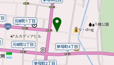 八百宗の地図画像