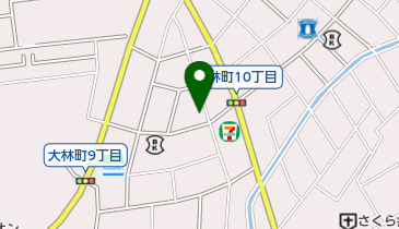 大林接骨院の地図画像