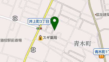 きのした整骨院の地図画像