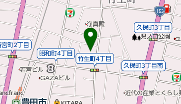 川崎洋裁女学院の地図画像