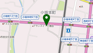 HADOUSALONサラの地図画像