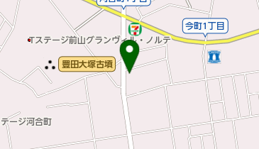 マイルストーンの地図画像