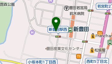 三菱電機株式会社豊田支店の地図画像