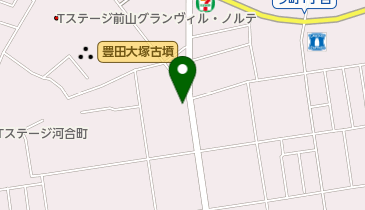 ほうなん動物病院の地図画像